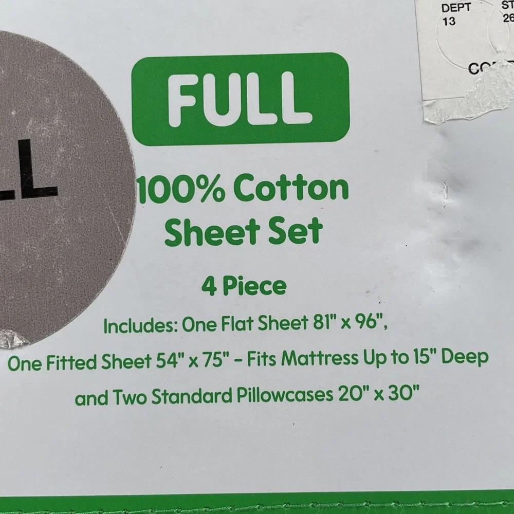 Sesame Street Halloween Full Sheet Set 100% Cotton Elmo Cookie Monster 4 Piece